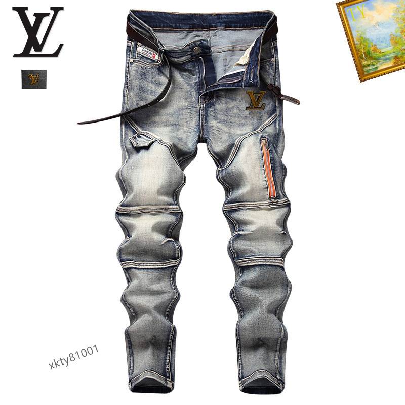 Louis Vuitton long jeans men-LV1601J
